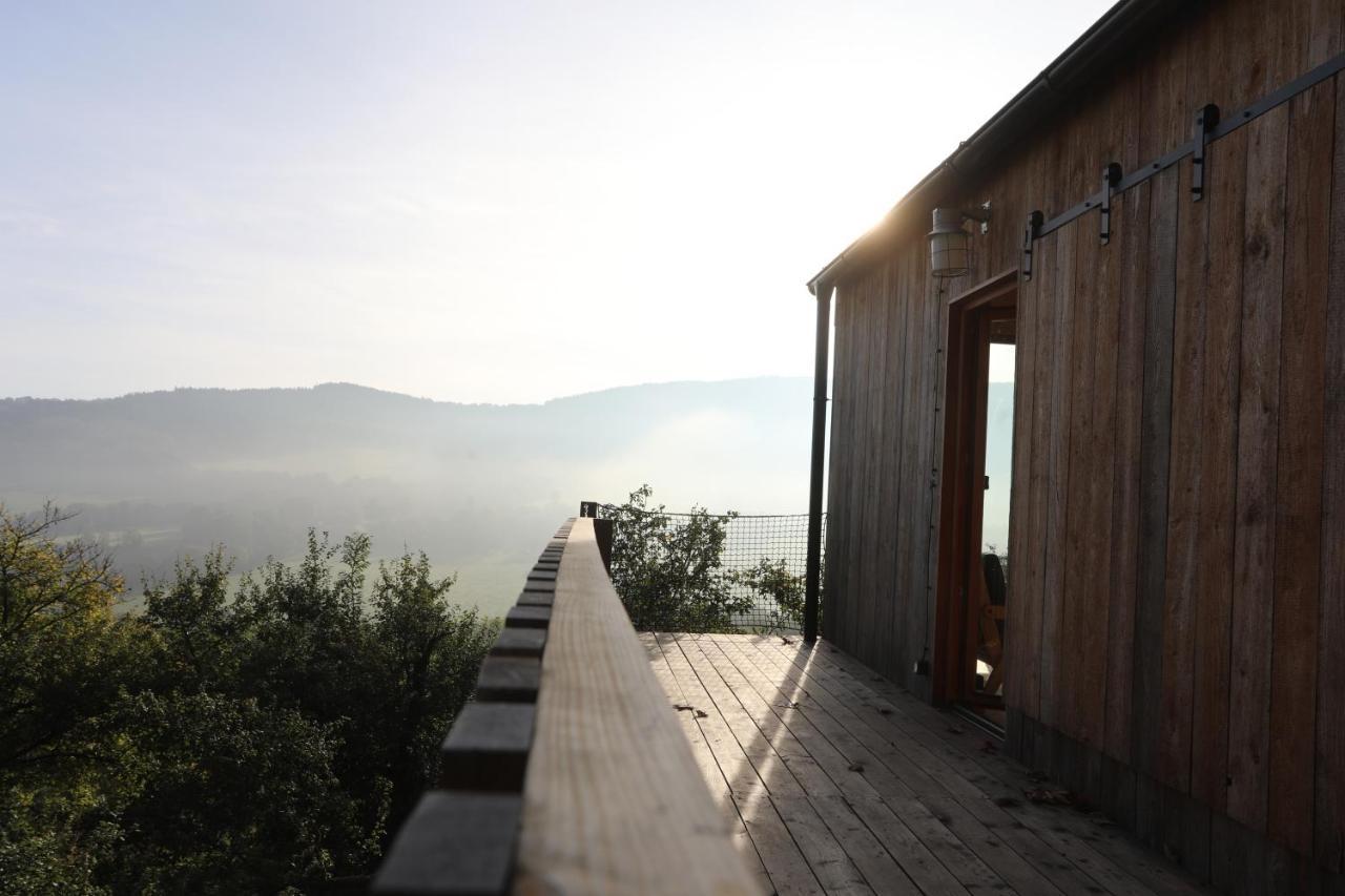 Tri Domky - Tiny Houses Depoltice Exteriör bild