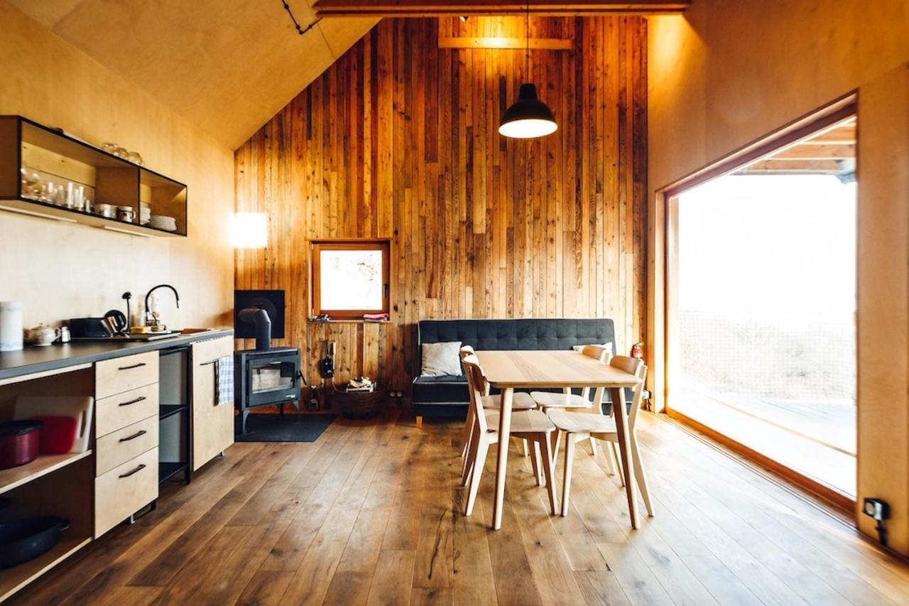 Tri Domky - Tiny Houses Depoltice Exteriör bild