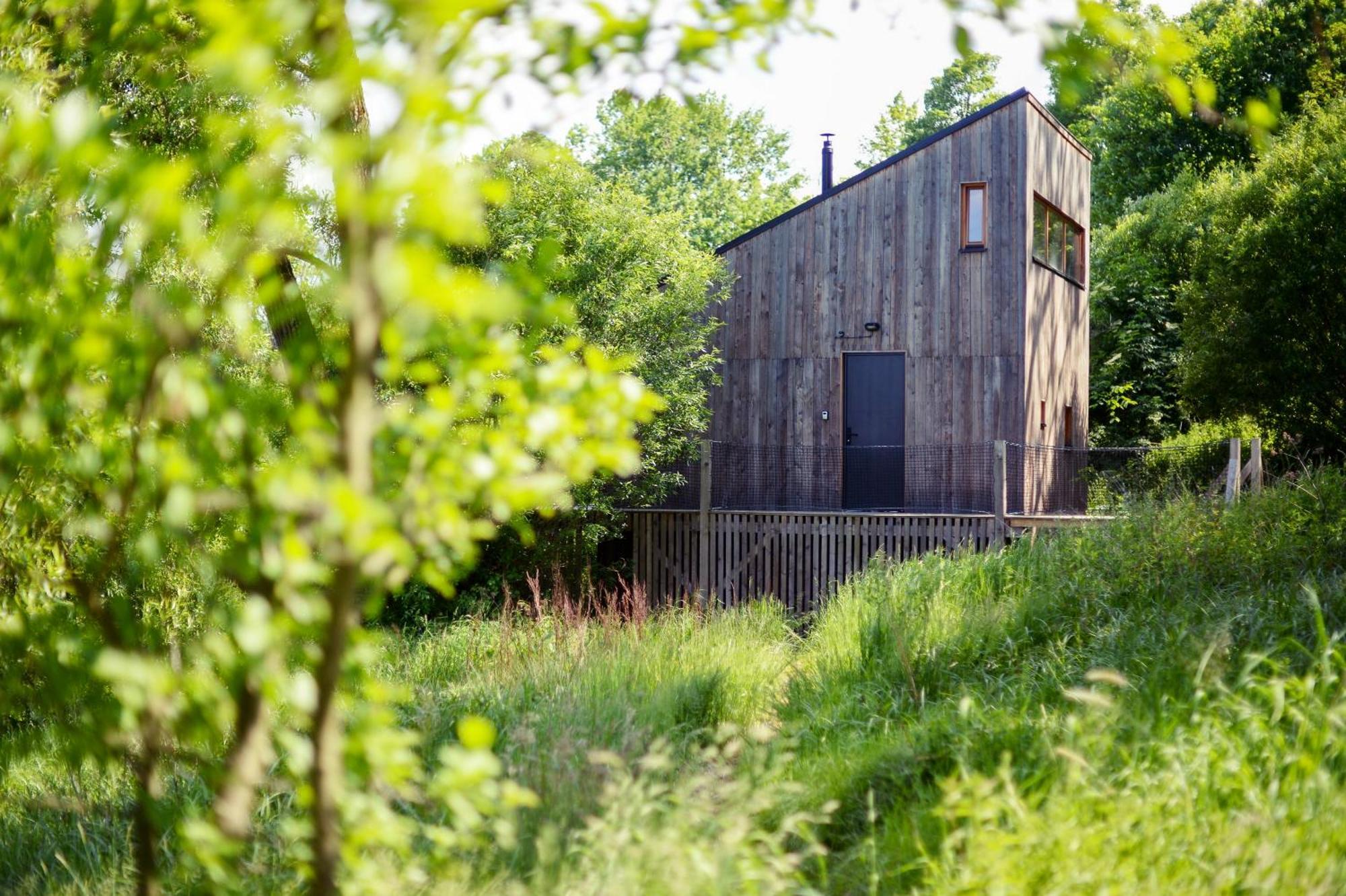 Tri Domky - Tiny Houses Depoltice Exteriör bild