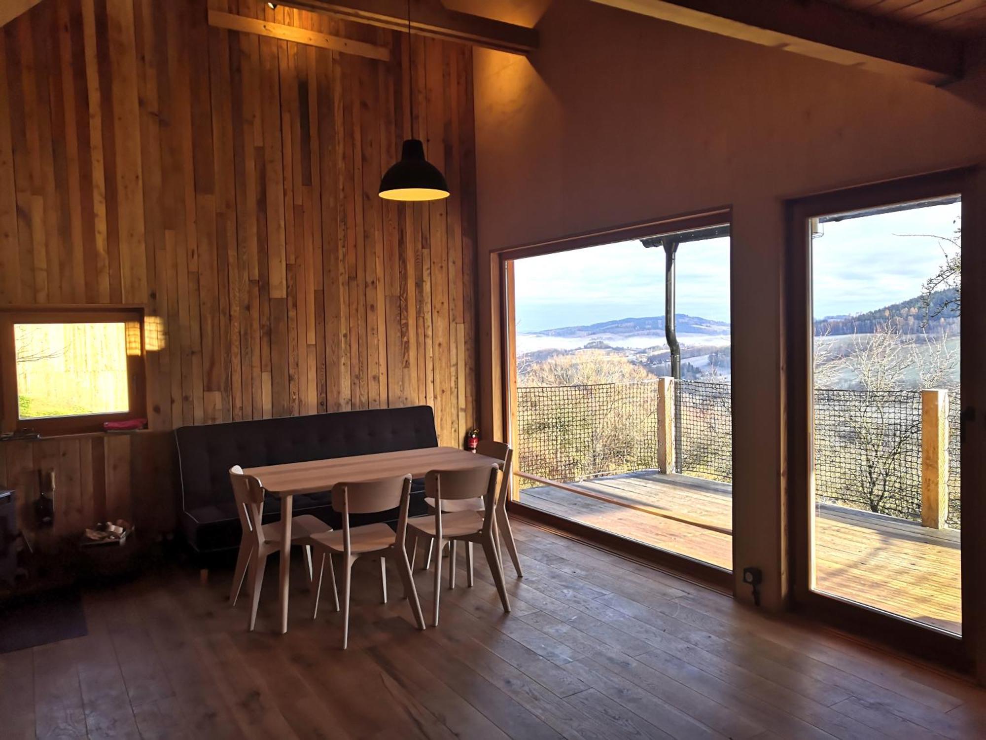 Tri Domky - Tiny Houses Depoltice Exteriör bild